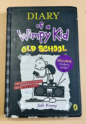 Diary of wimpy kid = old school