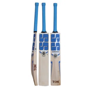 SS Custom English Willow Cricket Bat - Professional Grade with Massive Edges