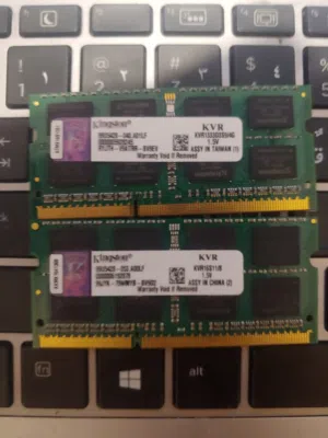 رامات لابتوب kingston 8+4 .. 12GB