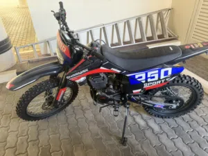 Sharmax sport 250 has only 63km