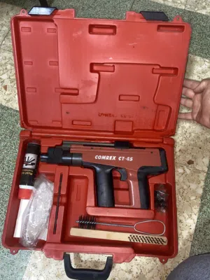 مسدس مسامير هوائي COMREX CT-45 مع الشنطة والملحقات – شبه جديد