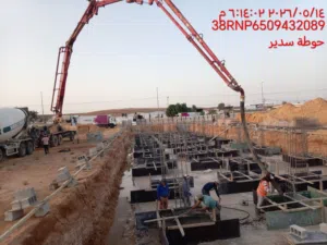 مضخه خرسانة للبيع موديل 2009