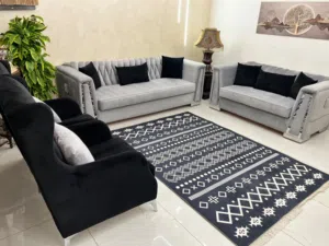 طقم كنب فخم جدآ تفصيل استخدام بسيط جدا