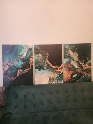 marble framed wall canvas