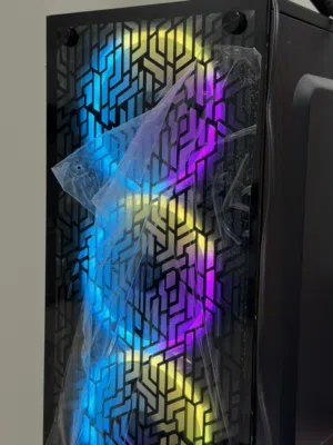 Gaming pc + monitor + equipments