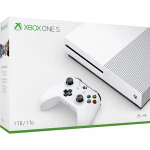 جهاز Xbox one s 1T نظيف وشغل مع 4 أقراص و جوستك عدد 2 للبيع بسعر مناسب
