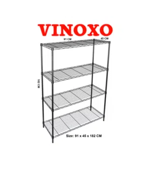 Chrome Coated Wire Shelving Units For Storage - الرفوف للمخزن