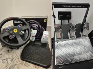 Thrustmaster Full set Racing wheel Pedal simulation for PC PS5 PS4 PS3