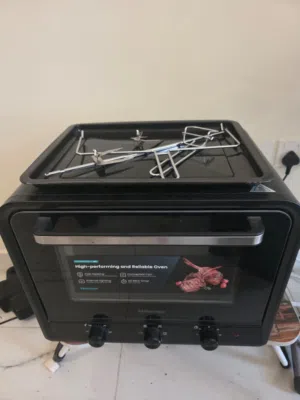 4-Burner Gas Stove + Hisense Electric Oven (Like New)