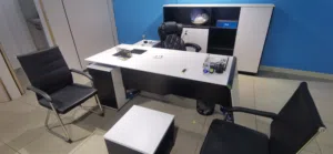 أثاث مكتب 4 قطع + 3 كراسي