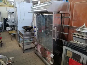 شواية دجاج ماكينة غاز ممتازة جدا