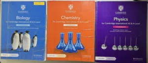 AS/A Level Textbook bundle Biology Chemistry Physics (9700 / 9701 / 9702) Pre medical Books