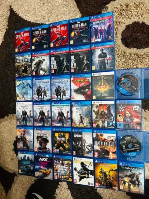 سيديات العاب بلاستيشن 4/5 مستخدم