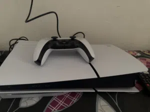 PS 5 new only box open only with 1 console bill available for Guarantiy  And 2 Games install