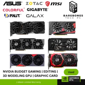 للبيع كروت شاشه GPU’s مجدده