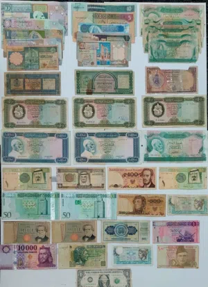 لهواة عملات ليبيية عربية أوروبية