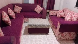 طقم كنب بحاله جيده