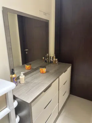 Home Centre 6-Drawer Dresser + mirror