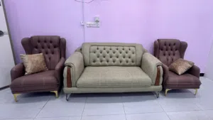 اثاث صالون شبه جديد متكامل