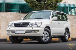 لمحبين السيارات المخزنة بموديل ال 2002 و قطعت مسافة 30,000 كيلو متر فقط   Lexus Lx470 2002