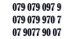 Zain VIP mobile numbers in Amman