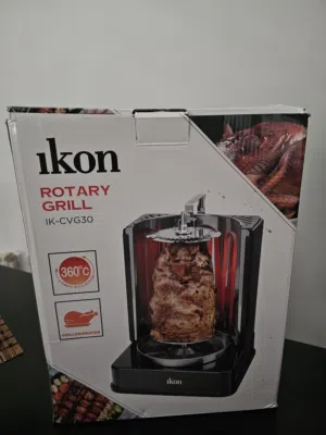 Automatic rotating BBQ electric grill