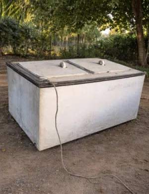 ثلاجة سمك للبيع