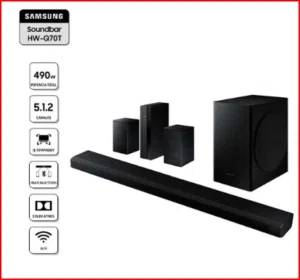 Samsung Harman Kardon  HW-Q70R Soundbar with Dolby Atmos and DTS:X