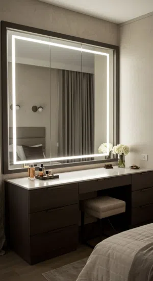 Made-to-Order Makeup Vanities – Designed for You طاولات مكياج حسب الطلب – مصممة لك