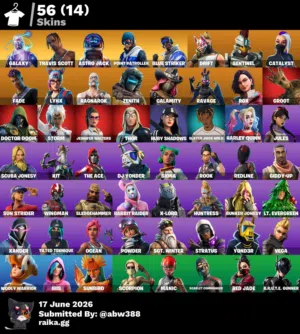 حساب فورتنايت مميز ونادر