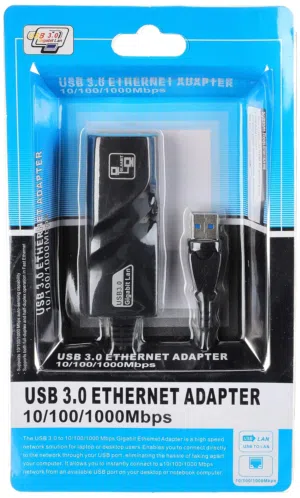 محرك أقراص خارجي مجاني USB 3.0 LAN USB  رقاقة ترقية شبكة اتصال سرعة بطاقة الشبكة بسرعة 1000ميجابايت