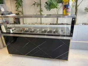 ثلاجة عرض بارد ثلاجة سلطات