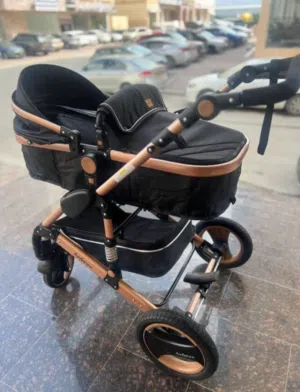 عربة أطفال جديدة belecoo استخدام بسيط  من عمر الشهر إلى حتى ثلاث سنوات  حجم كبير مريحة