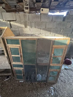 قفص اربع خانات نضيف ومابي شي