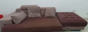 Spacious 6-Seater Sofa – Comfortable & Well Maintained
