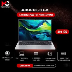 لابتوب ايسر اي 7 Laptop Acer i7 16GB Ram 512GB بافضل الاسعار