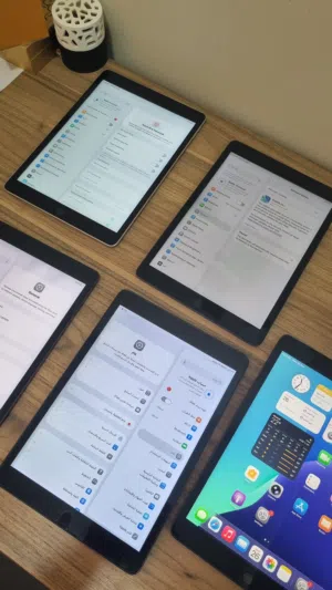 آيباد أبل أصلي الجيل التاسع والثامن مع عيوب بسيطة بأقل سعر في السوق، تابع الوصف كاملا.