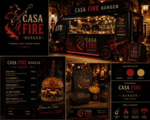 CASA FIRE BURGER