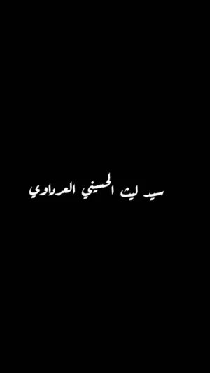 سيد ليث الحسيني 