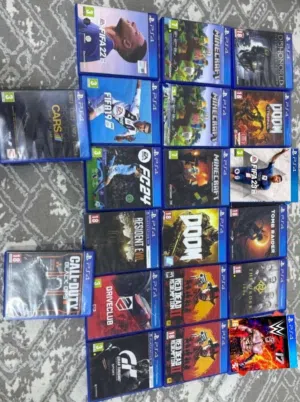 سيديات بلايستيشن فور 4 نظاف