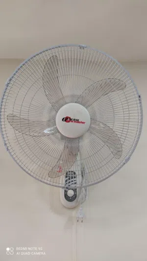 مروحة جنرال صناعة تايواني الاصلي 18 انش 5 فراشات ماتور نحاس قوية جدا كفالة عامين اقل سعر بالمملكة