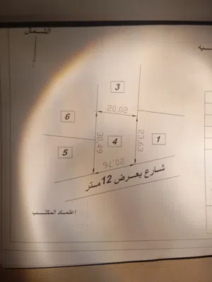 قطعة ارض سكنية 540م.بعد جزيرة السيدة عائشه ارض الزياتيه على شارع واحد عرض 12م.