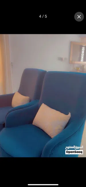 طقم جلوس  شبه جديد