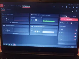 hp cor i 7 10th gen, 256 ssd, 12 ram