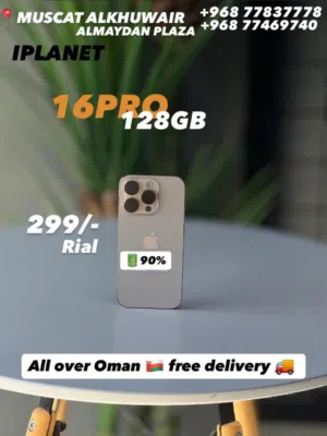 iPhone 16 Pro 128 GB with 90% Battery Health - Good and best device