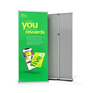 Used roll  up stand