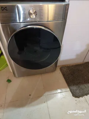 غساله مع حماصه دايو عشره كيلو لون سلفر استعمال شهر للبيع بسعر مغري