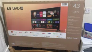 LG 43inches new  AI 4K smart tv