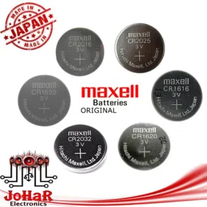 بطاريات #MAXELL الياباني الاصلي متوفر جميع المقاسات - لرموتات السيارة