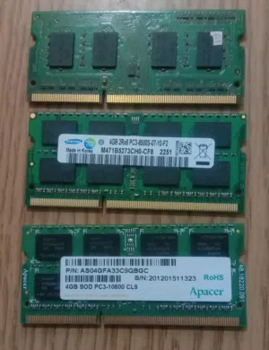 رامات لابتوب laptop SODIMM ram ddr3